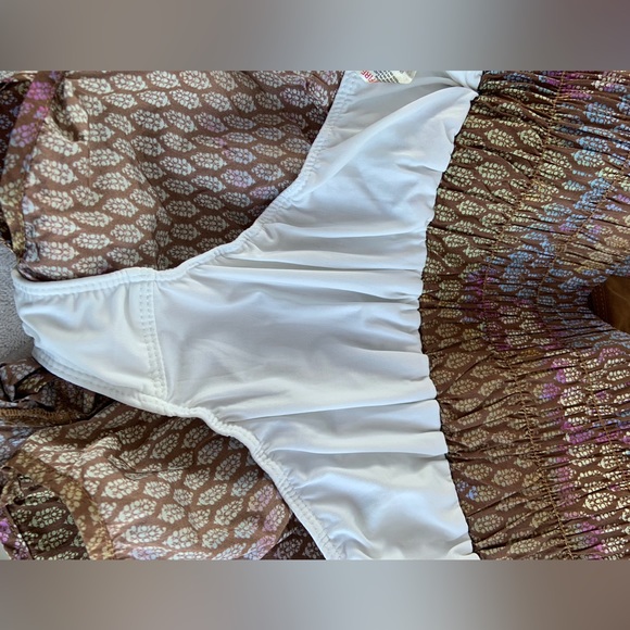 NWOT Free People FP Movement The Way Home High-Rise Printed Shorts - Picture 5 of 7